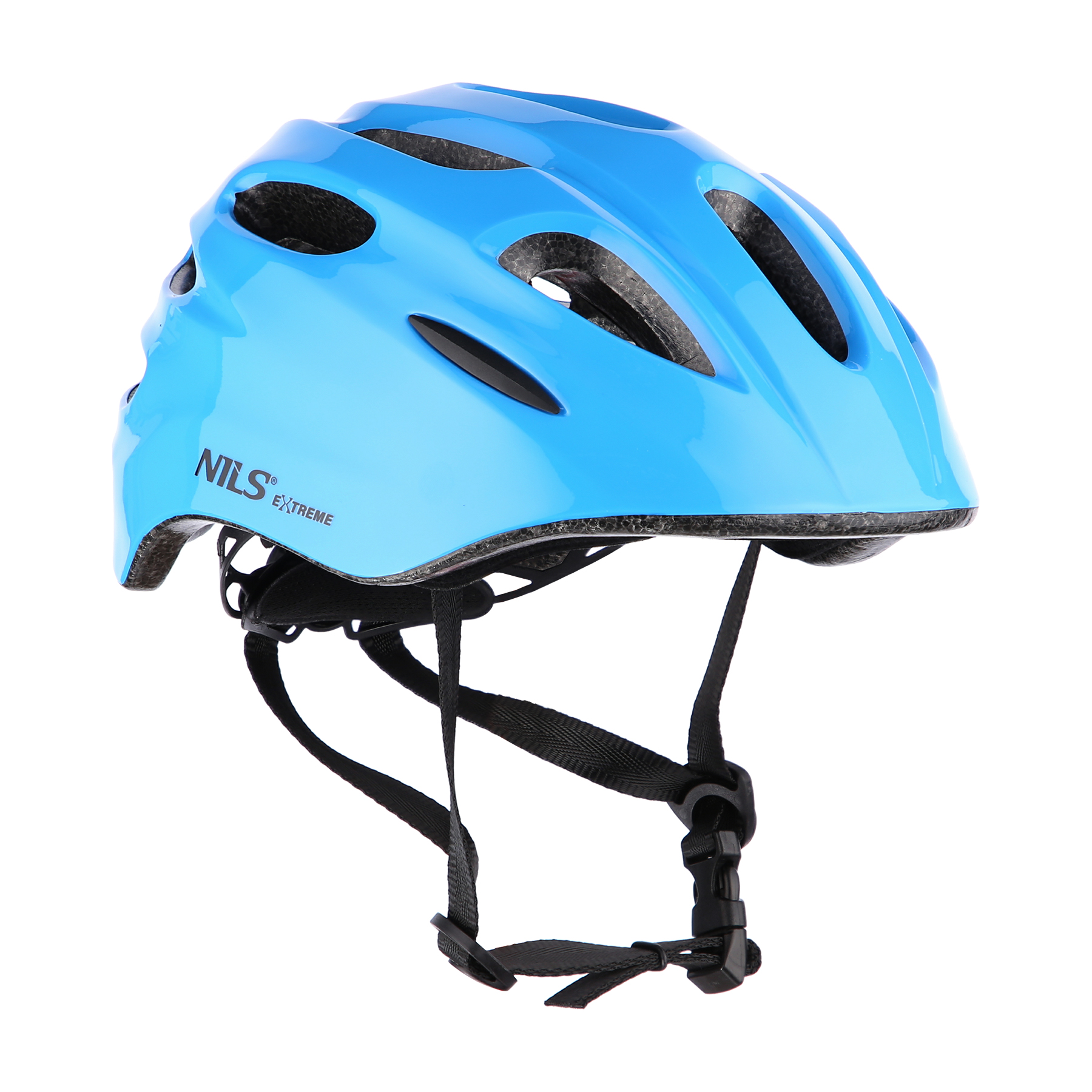 Helma s chrániči NILS Extreme MTW01+H210 modrá
