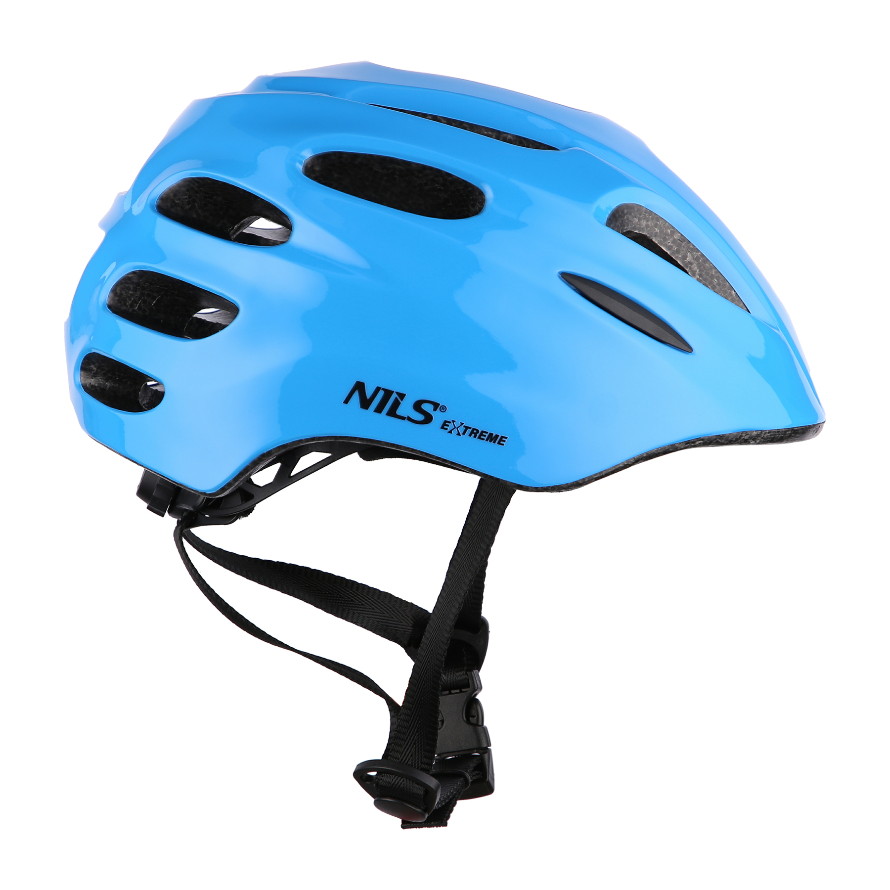 Helma s chrániči NILS Extreme MTW01+H210 modrá