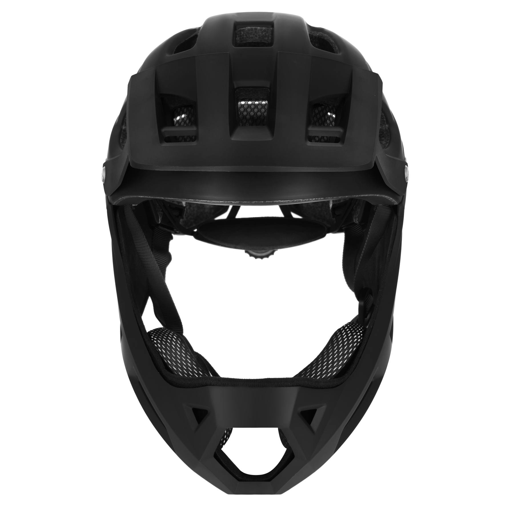 Full face přilba NILS Extreme MTW101 s odnímatelným chráničem brady červená