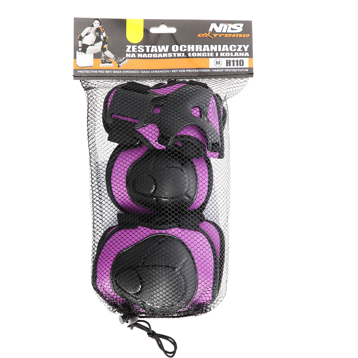Souprava chráničů NILS EXTREME H110 fialová