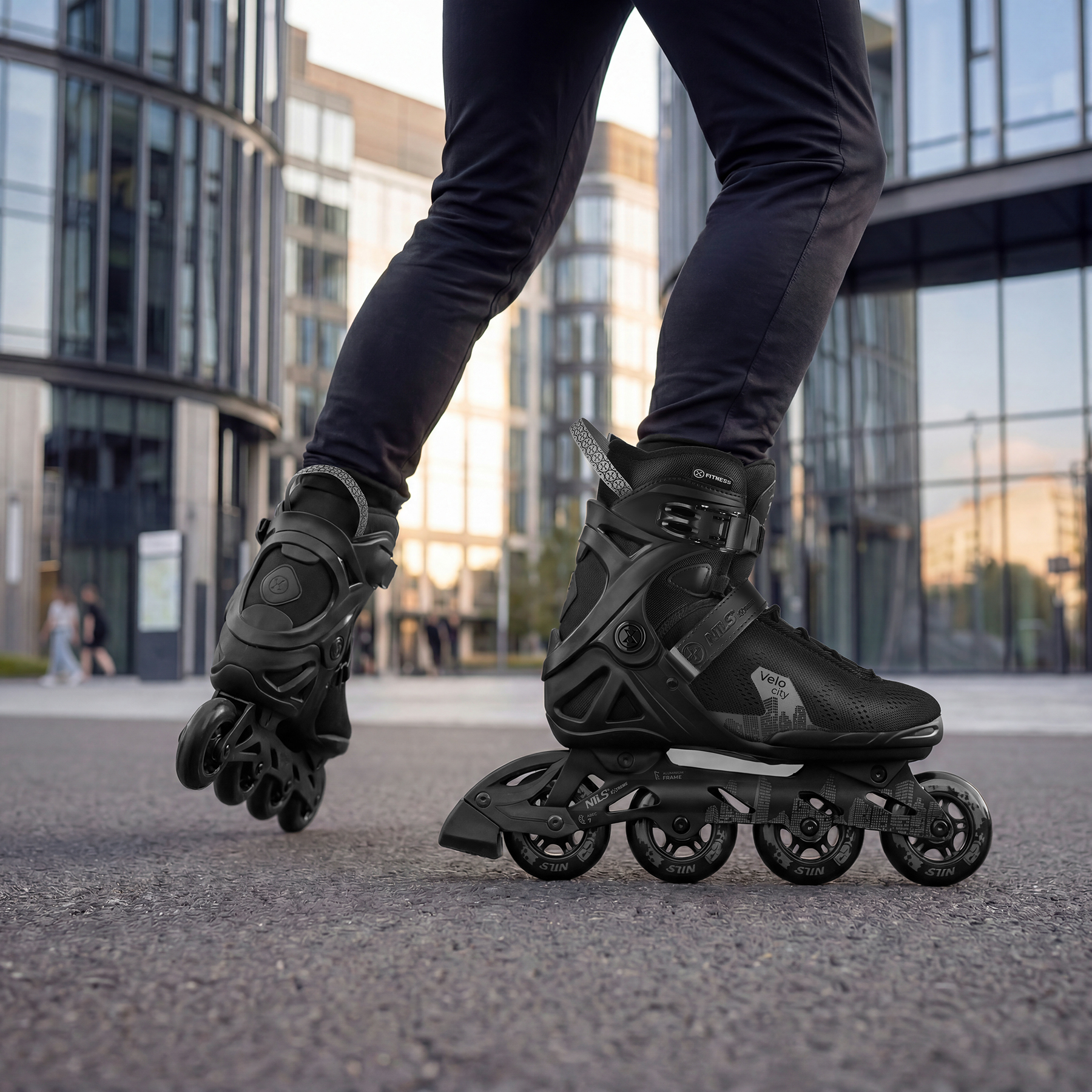 Kolečkové brusle NILS Extrem NA623 Velo City