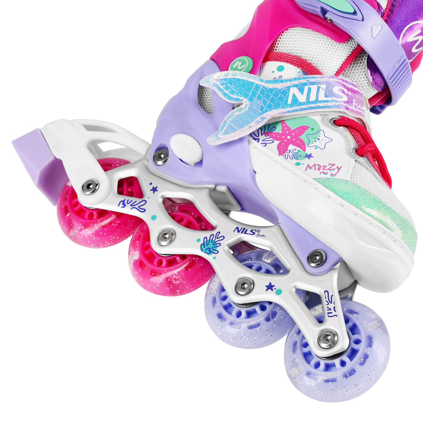 Dětské kolečkové brusle NILS Fun NH18150 MAZZY