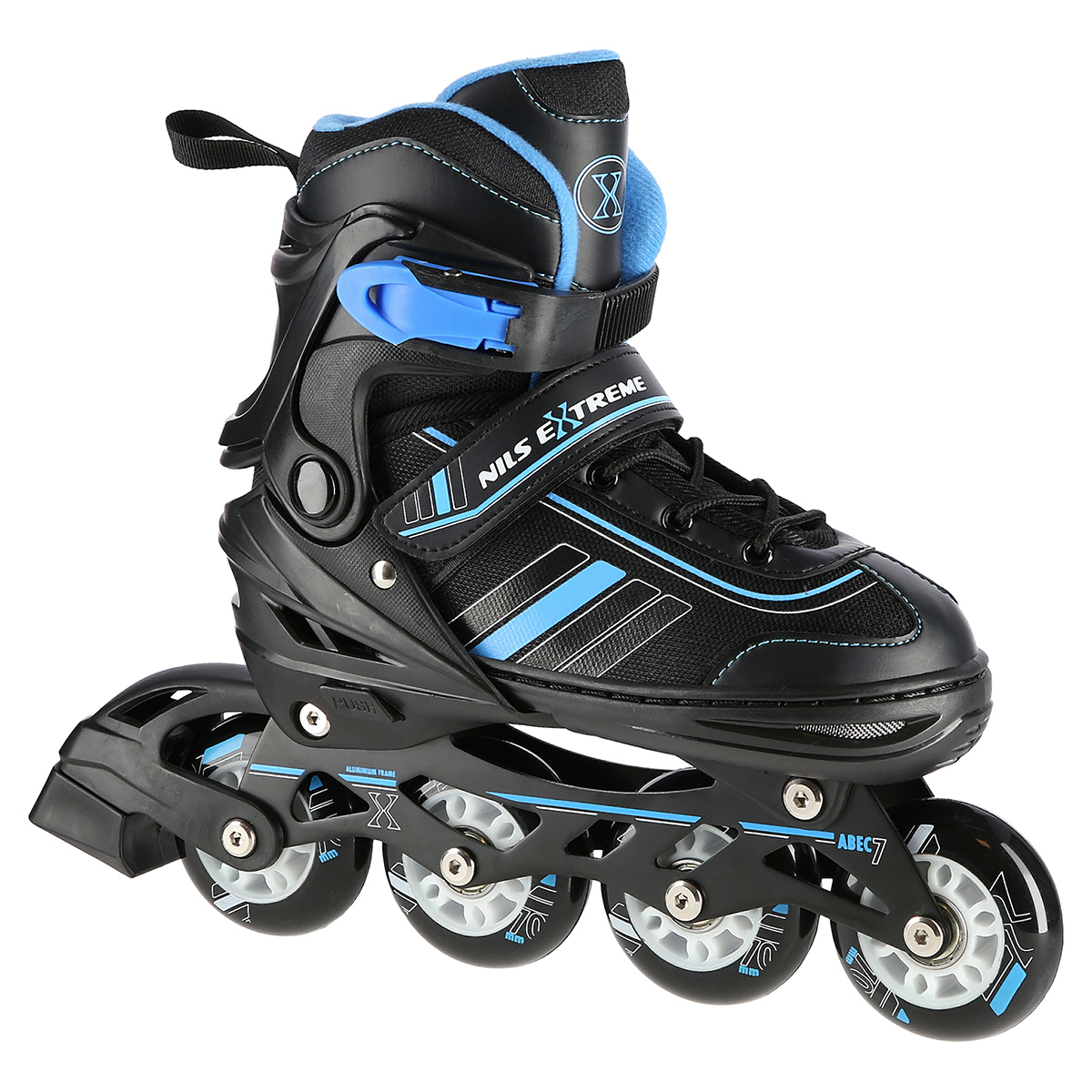 Brusle NILS Extreme NH18191 2v1 černo-modré