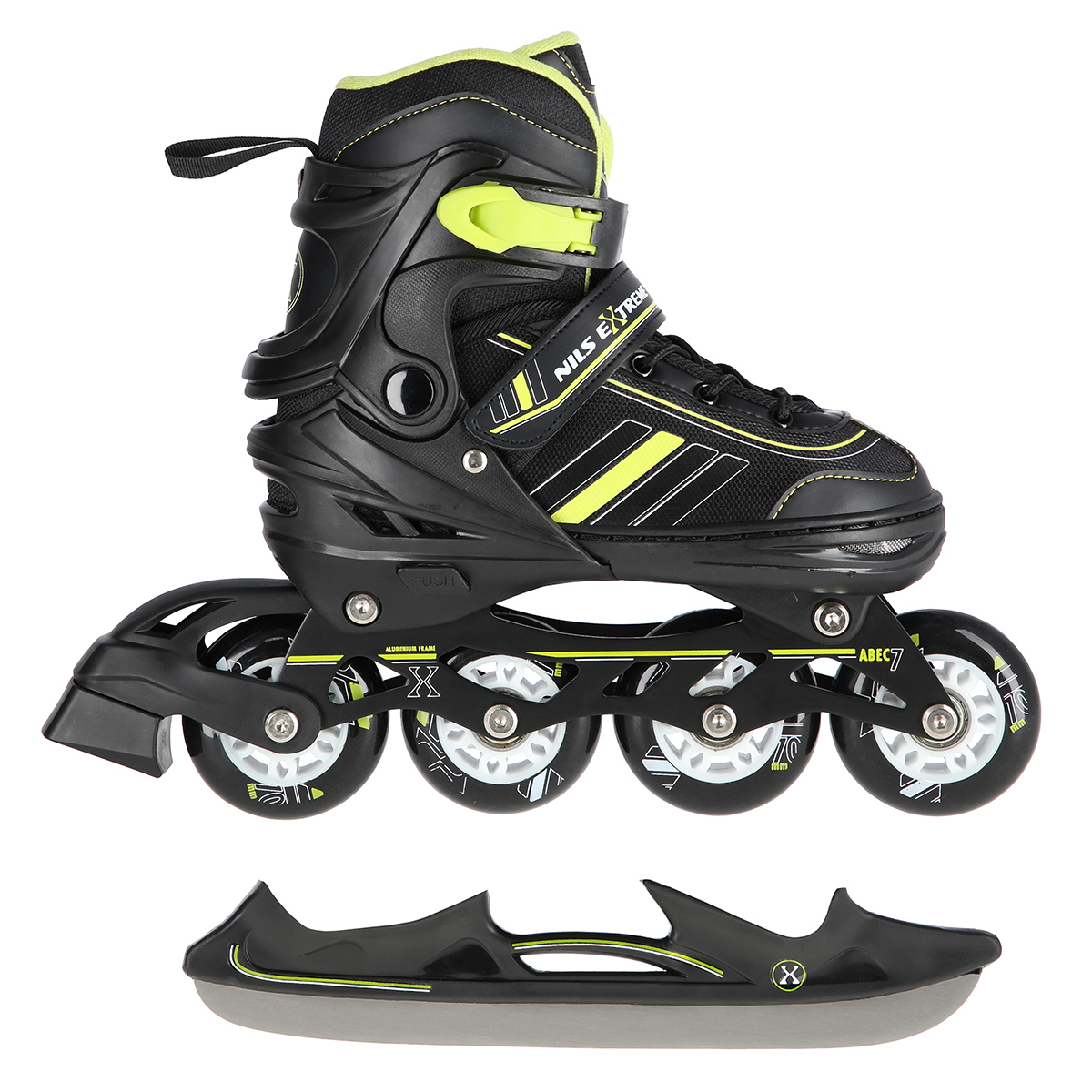 Brusle NILS Extreme NH18191 2v1 černo-žluté