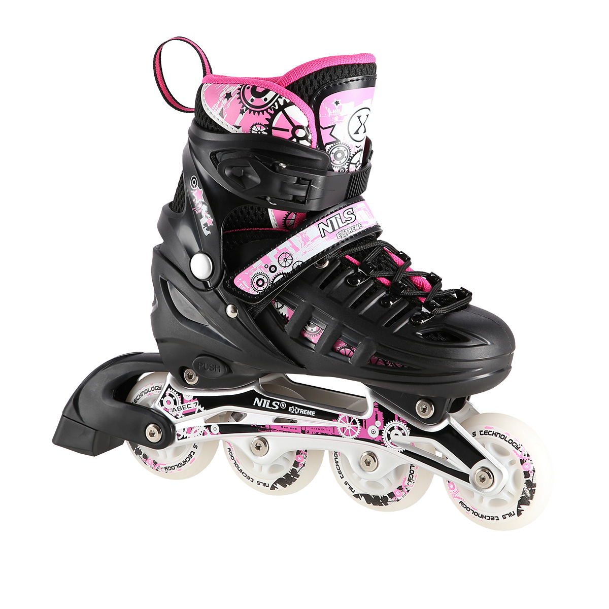Brusle NILS Extreme NH10905.2 4v1 růžové