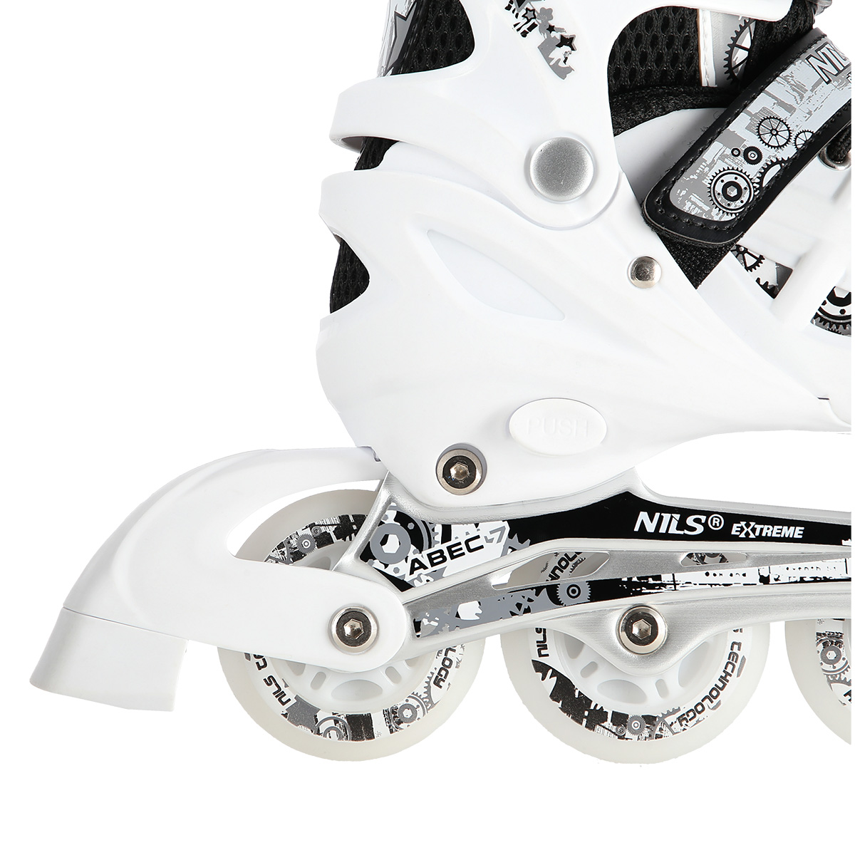 Brusle NILS EXTREME NH10905 4v1 bílé