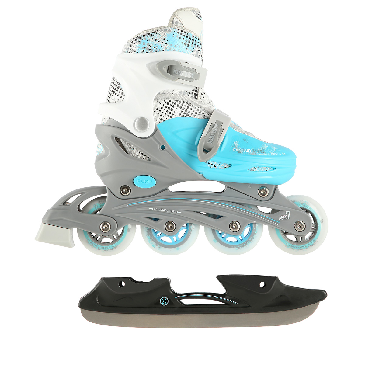 Brusle NILS Extreme NH18331 4v1 modré