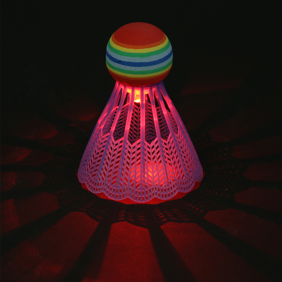 Badmintonové míčky NILS NBL6091 s LED 3 ks