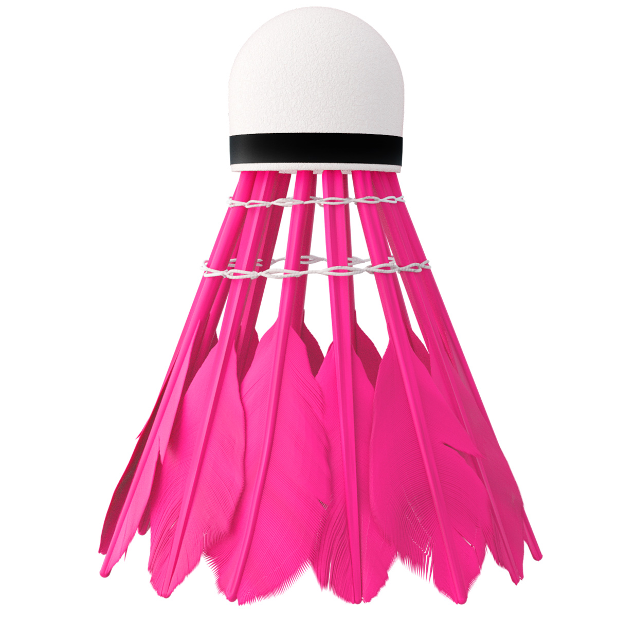 Badmintonové míčky z peří NILS NBL6216 multicolor 6 ks