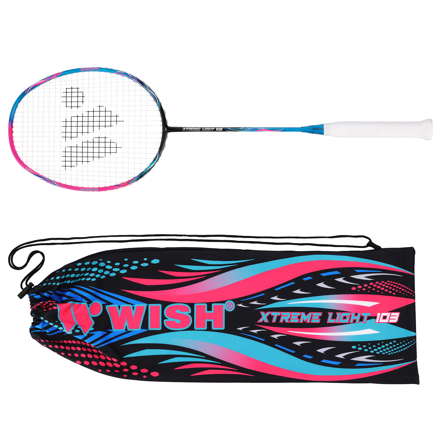 Badmintonová raketa WISH Extrem Light 103