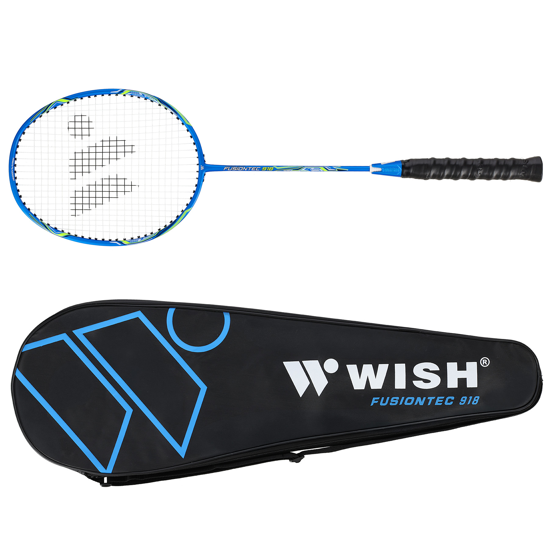 Badmintonová raketa WISH Fusiontec 918