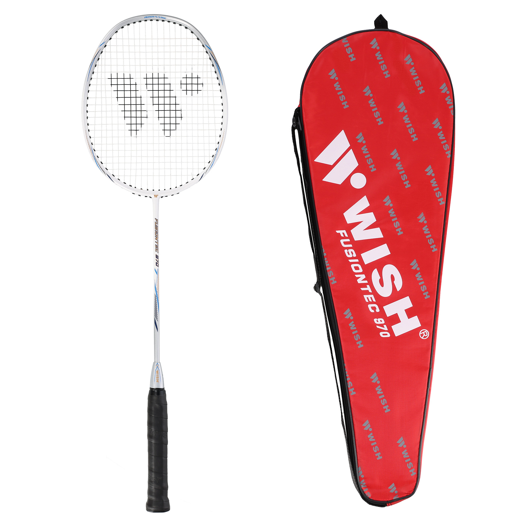 Badmintonová raketa WISH Fusiontec 970