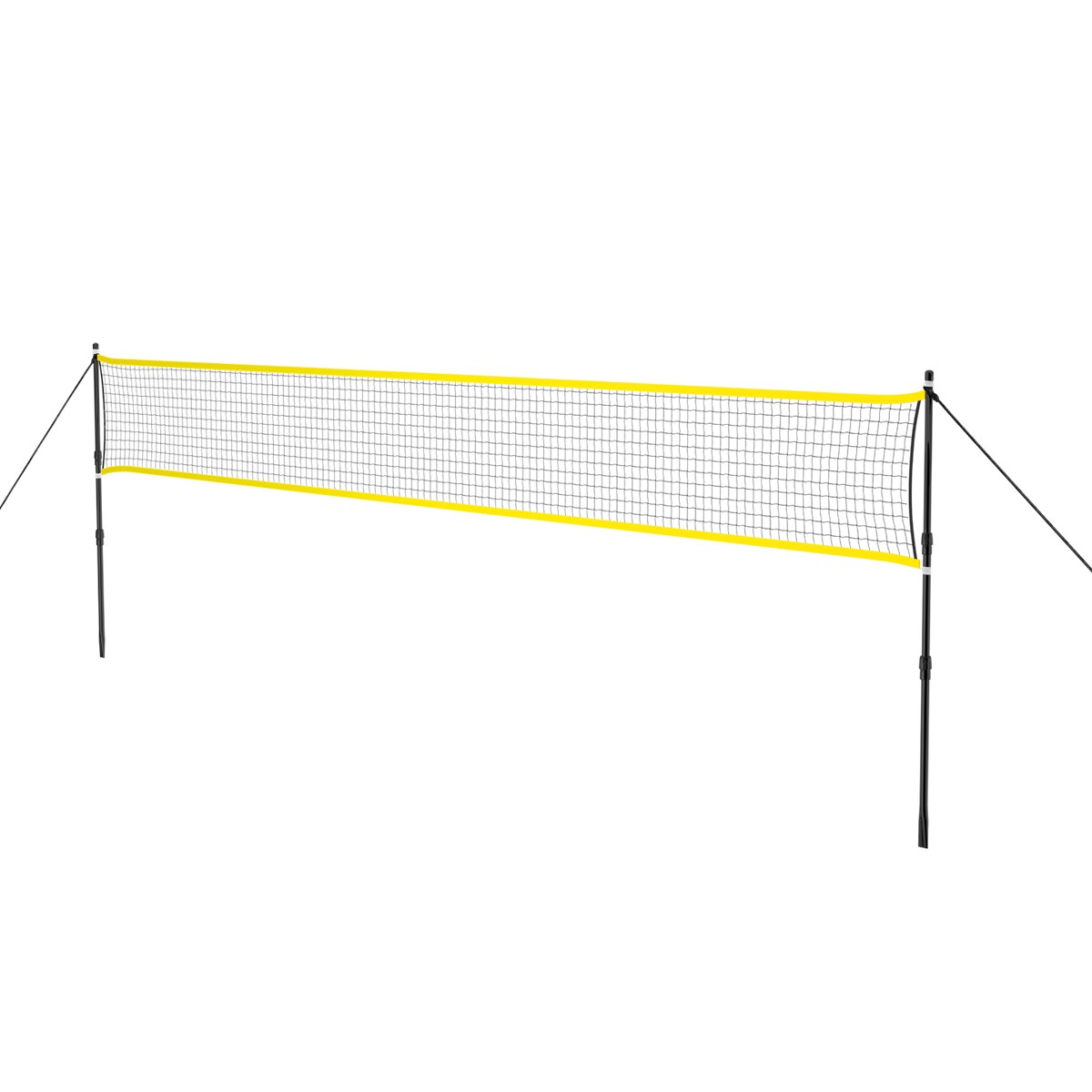 Síť na badminton s teleskopickými sloupky NILS NT310