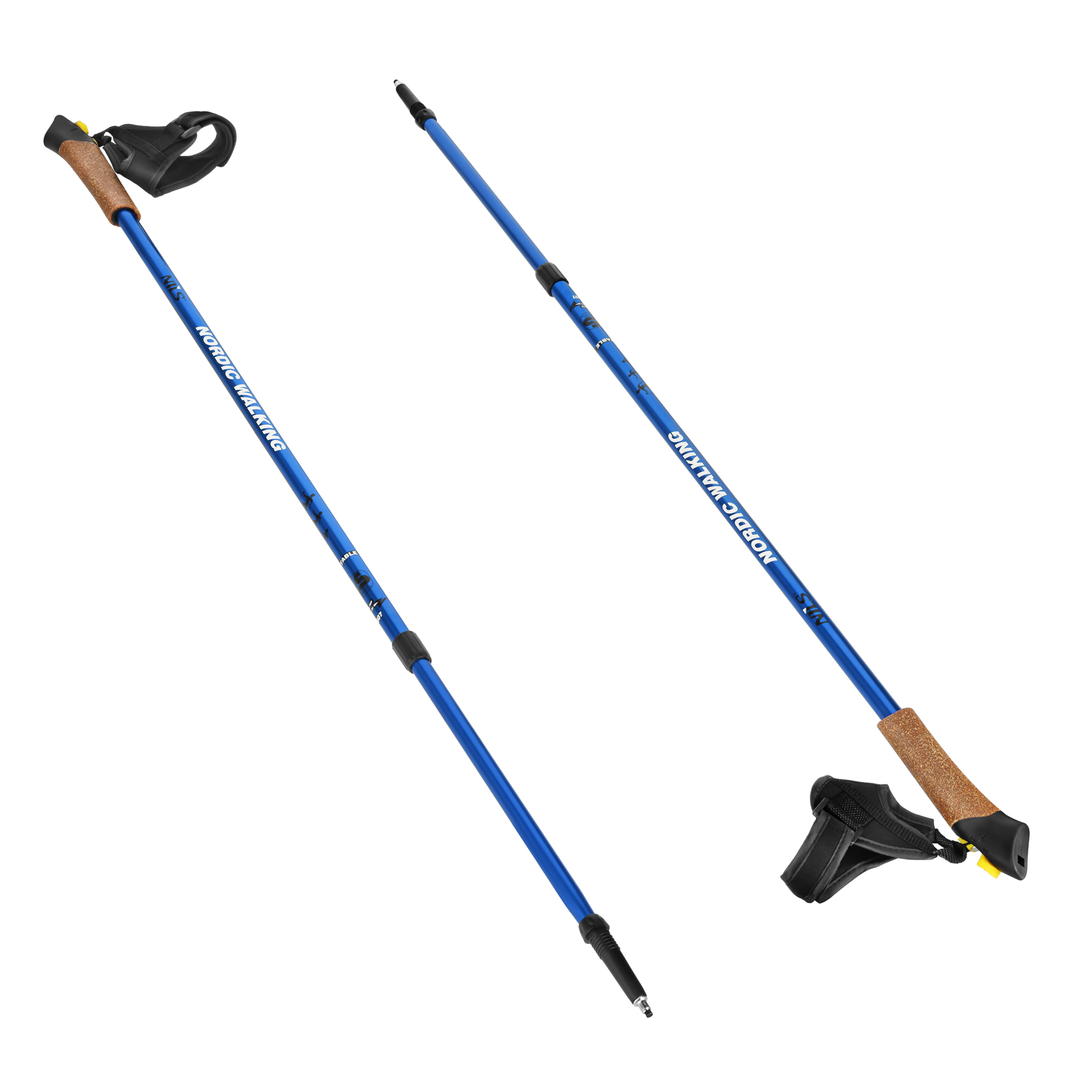 Nordic walking hole NILS EXTREME NW607 modré