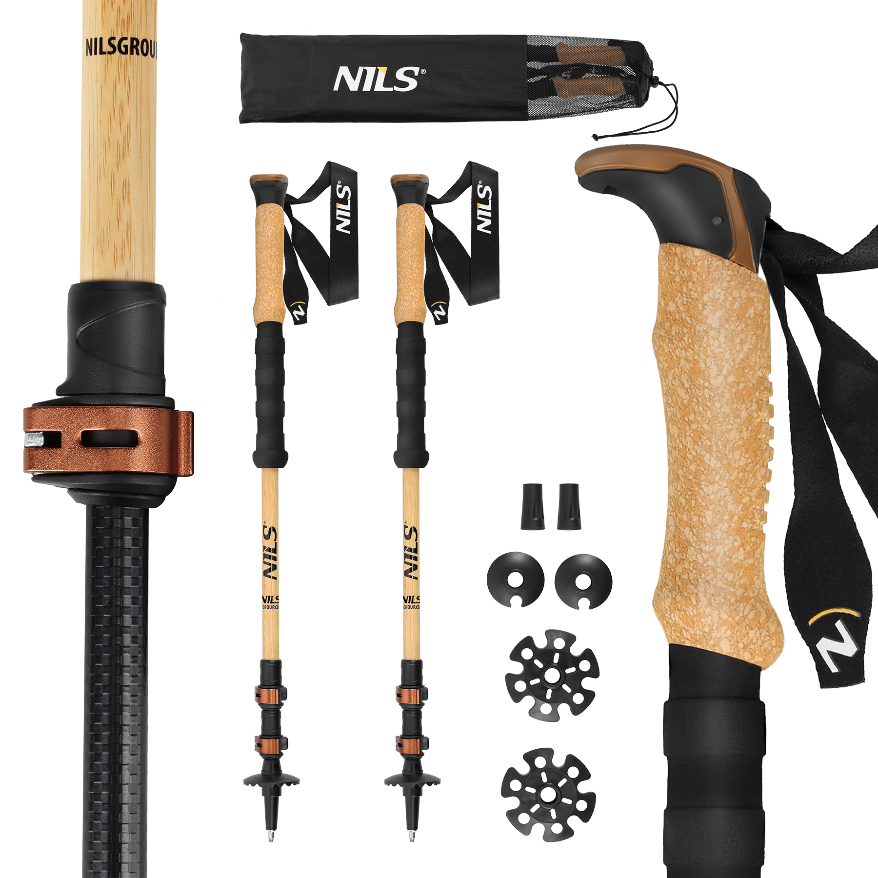 Trekingové hole NILS TK8606