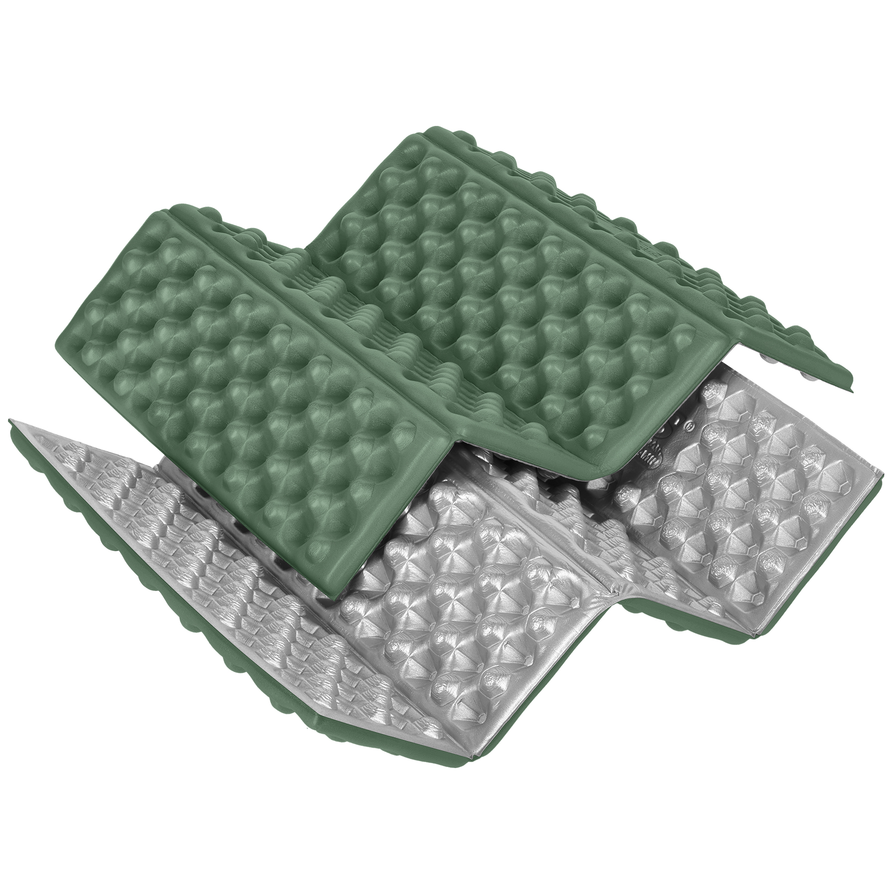 Skládací pěnové sedátko s reflexní vrstvou NILS Camp NC17105 zelené
