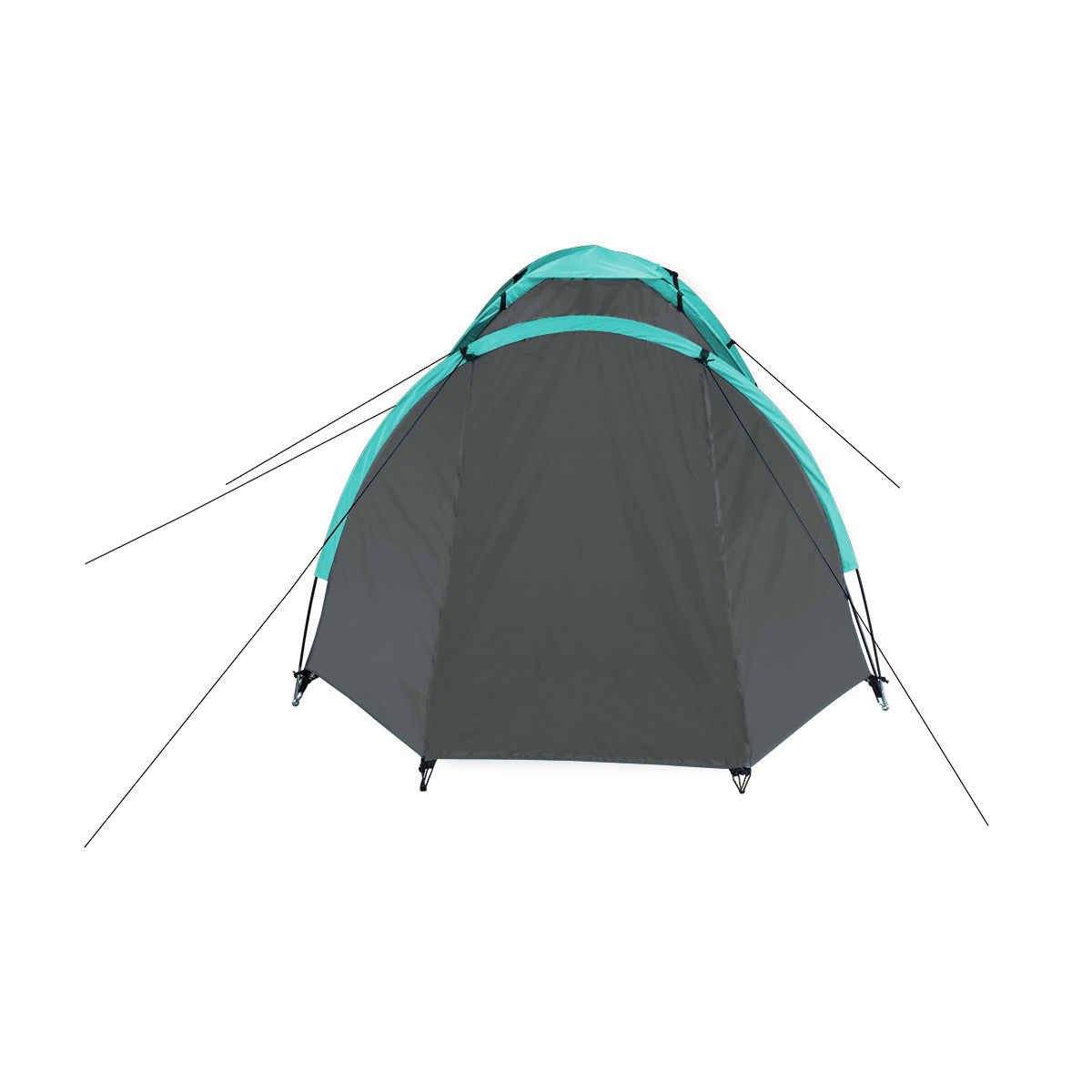 Turistický stan NILS Camp NC6010 Hiker šedý