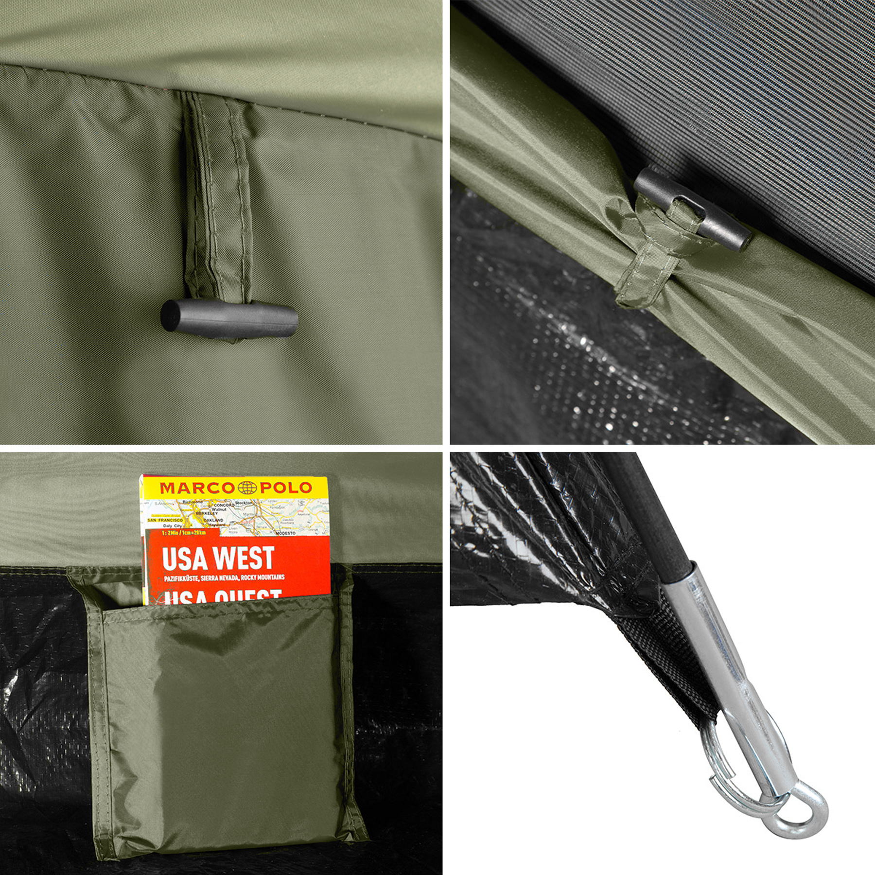 Turistický stan NILS Camp NC6010 Hiker khaki