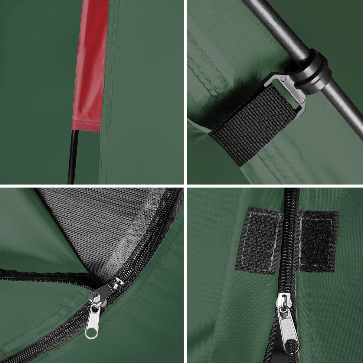 Turistický stan NILS Camp NC6013 Rocker zelený