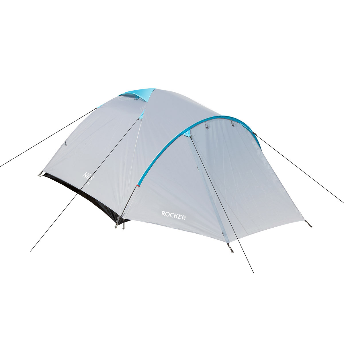 Turistický stan NILS Camp NC6013 Rocker šedý