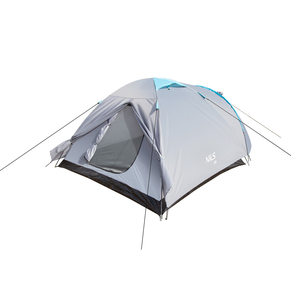 Turistický stan NILS Camp NC6013 Rocker šedý