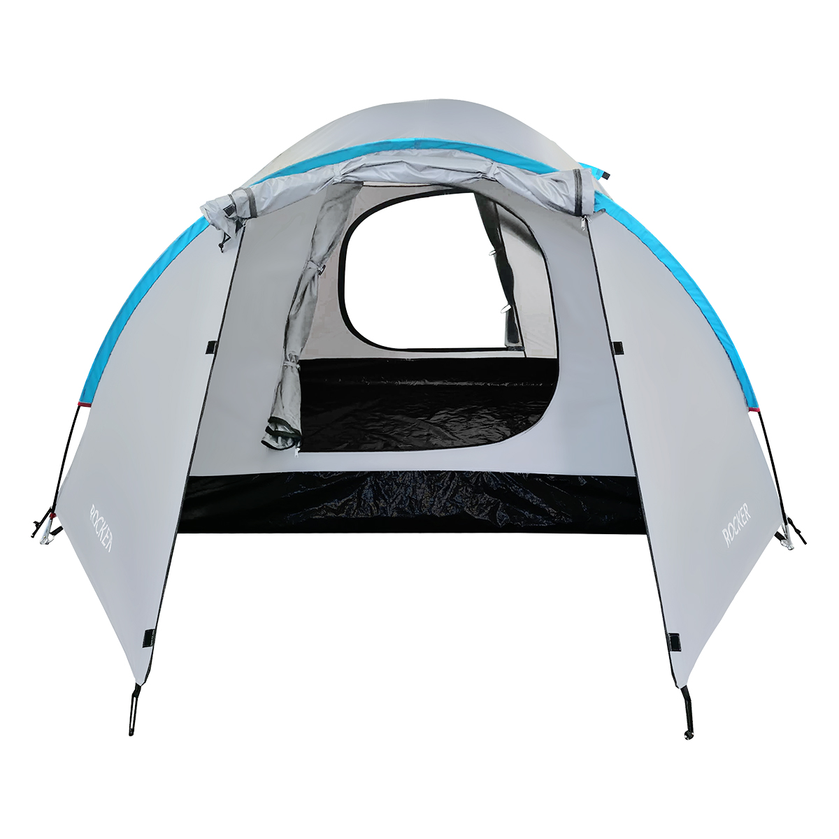 Turistický stan NILS Camp NC6013 Rocker šedý