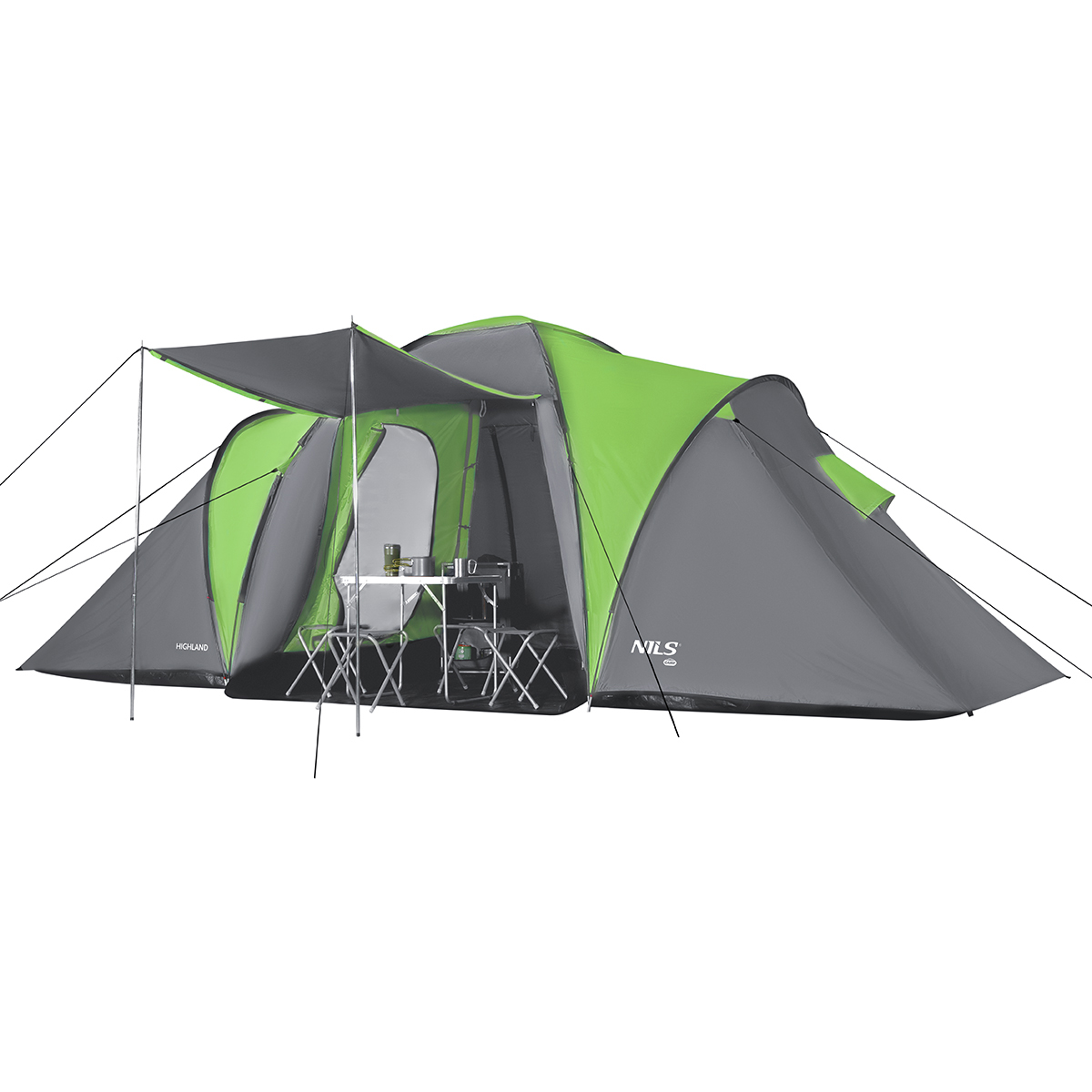 Rodinný stan NILS Camp NC6031 Highland zelený