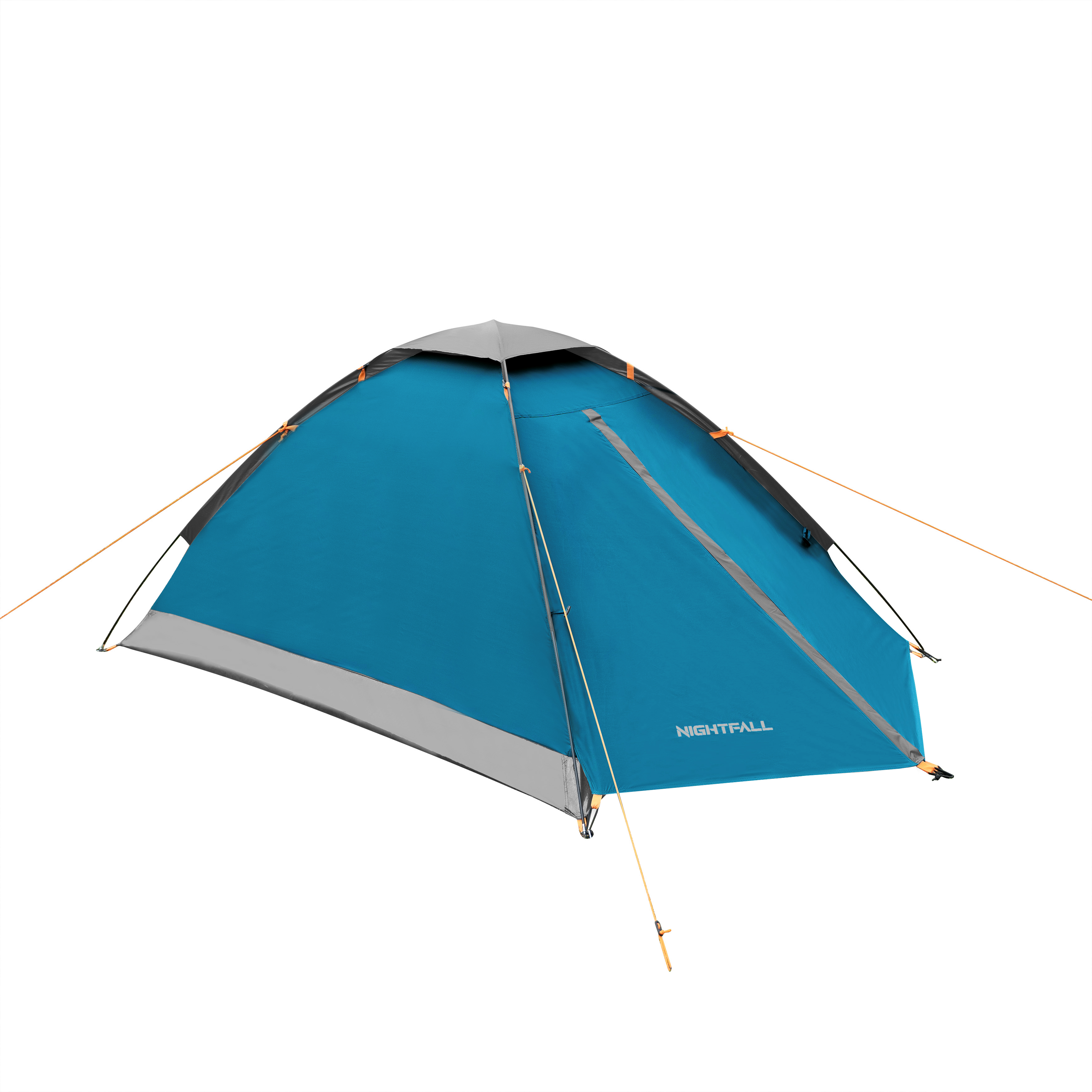 Turistický stan NILS Camp NC6033 Nightfall modrý/světle šedý