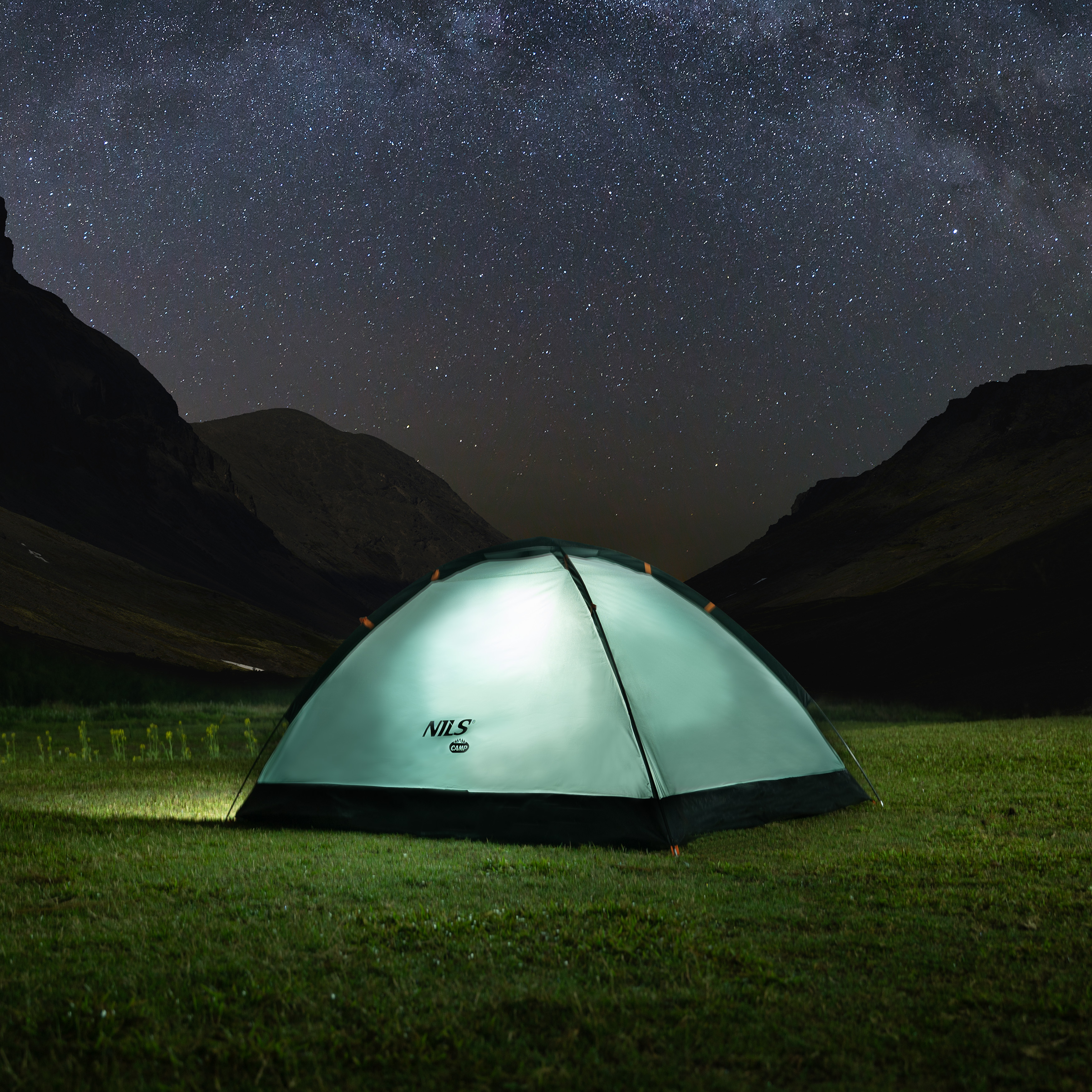 Turistický stan NILS Camp NC6033 Nightfall zelený