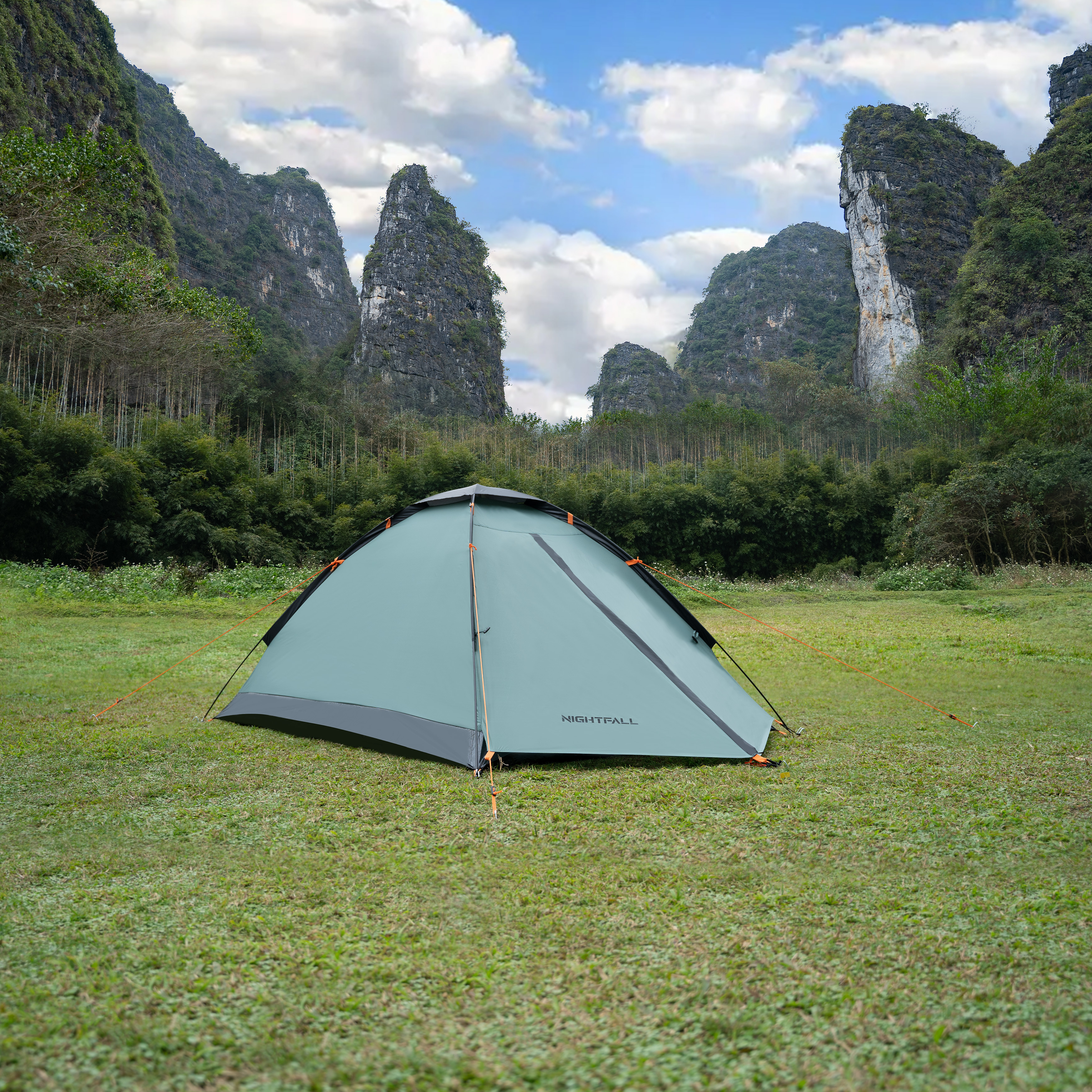 Turistický stan NILS Camp NC6033 Nightfall zelený