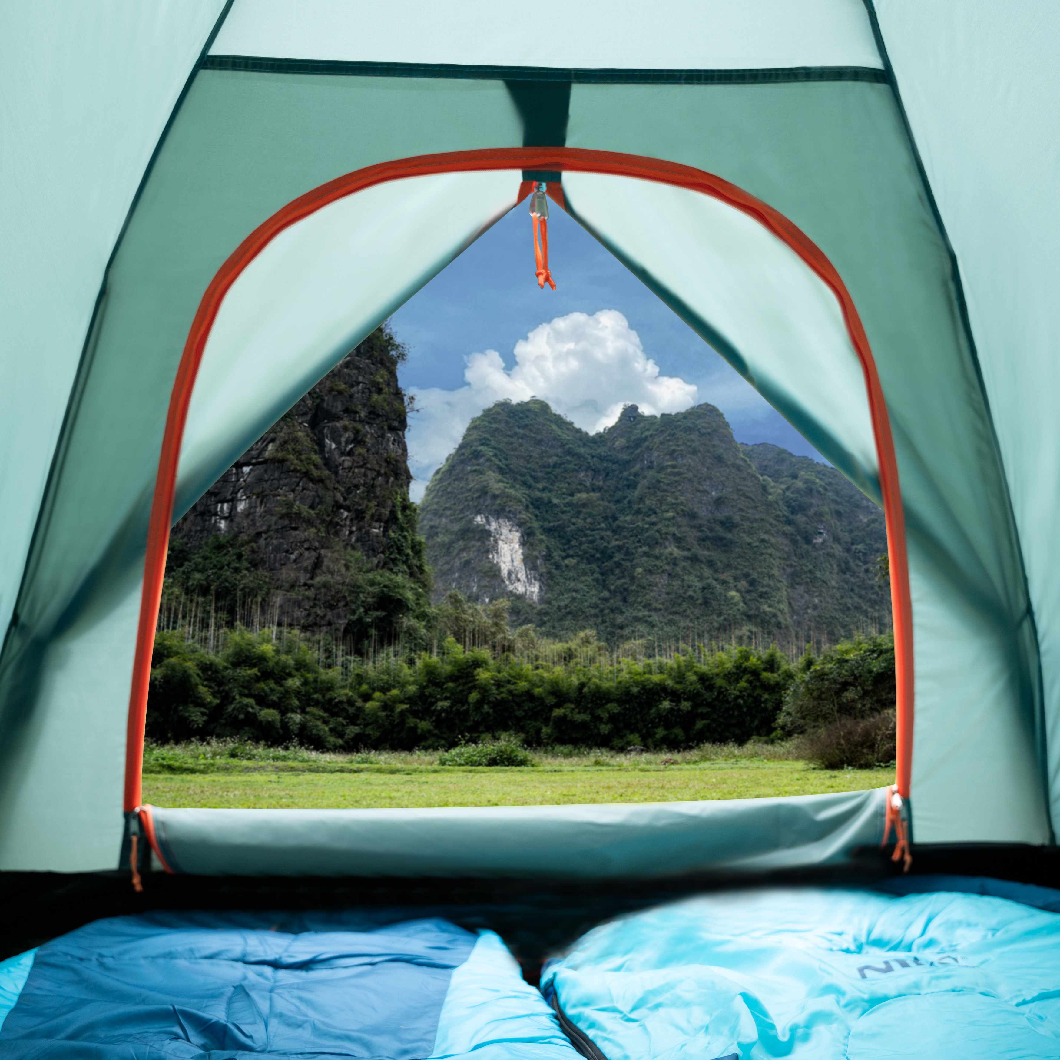 Turistický stan NILS Camp NC6033 Nightfall zelený