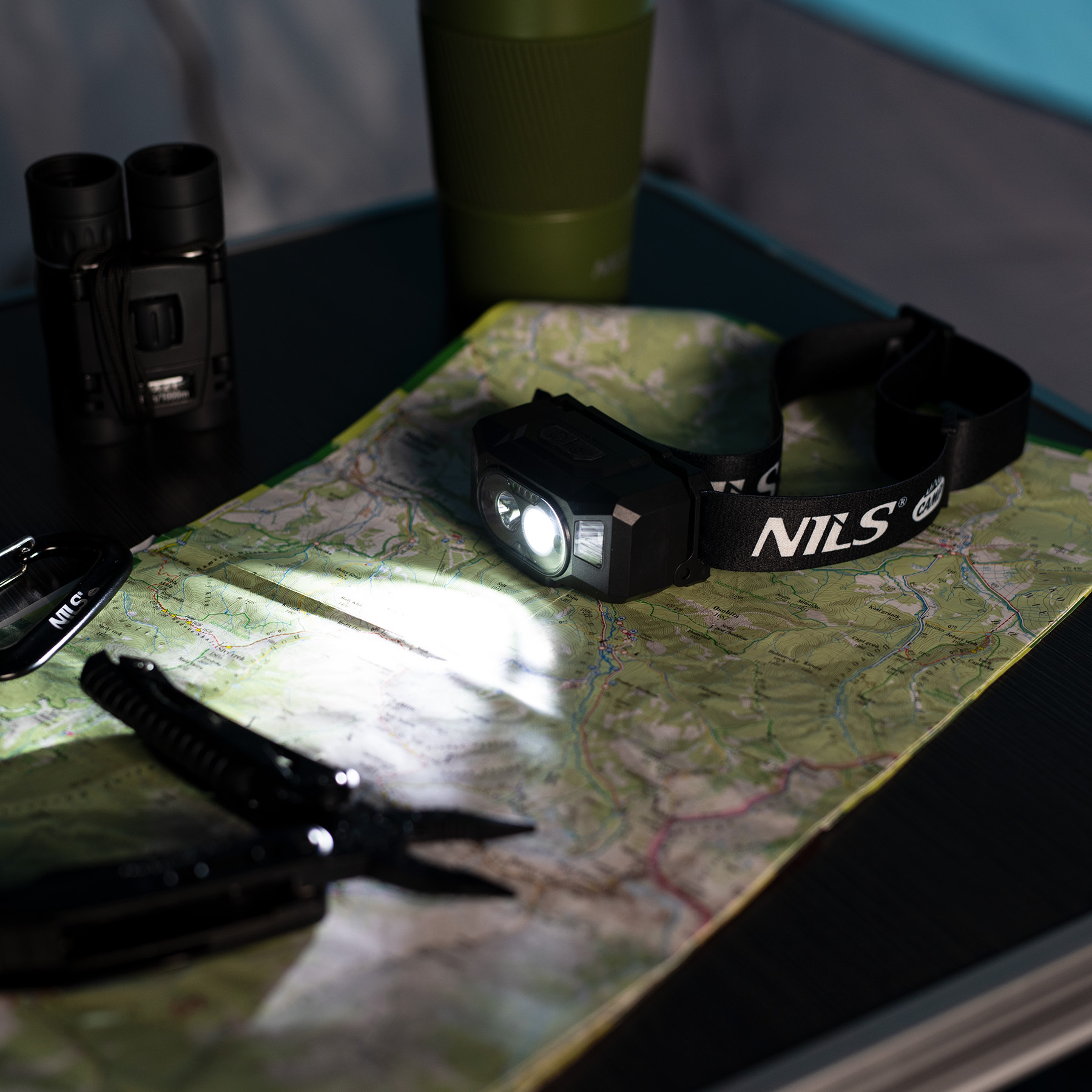 LED čelovka NILS Camp NC0008 600 lm