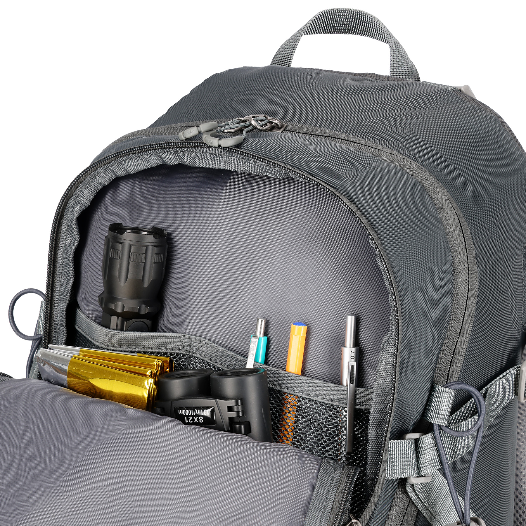 Turistický batoh NILS Camp NC1925 Wayfarer 35L šedý