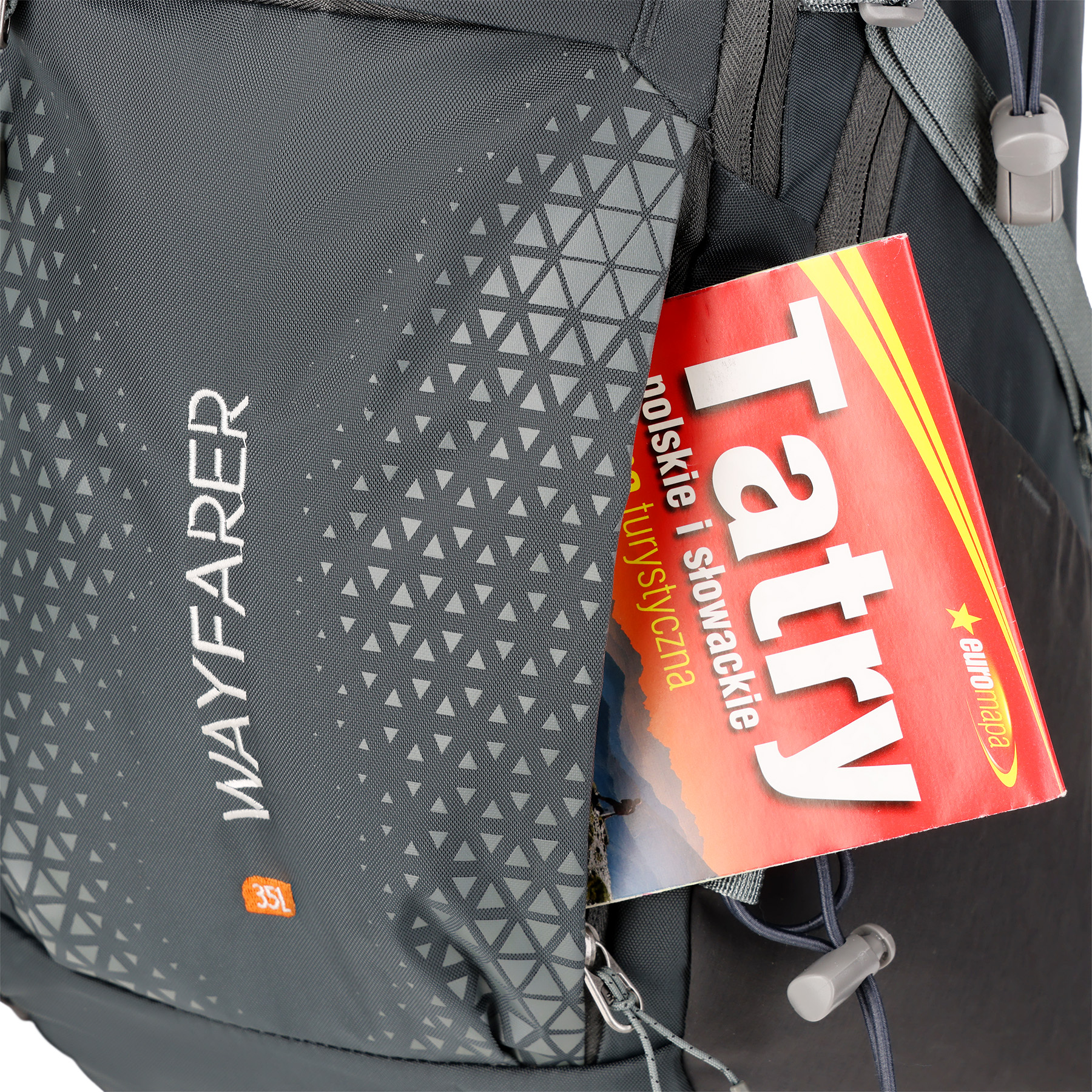 Turistický batoh NILS Camp NC1925 Wayfarer 35L šedý