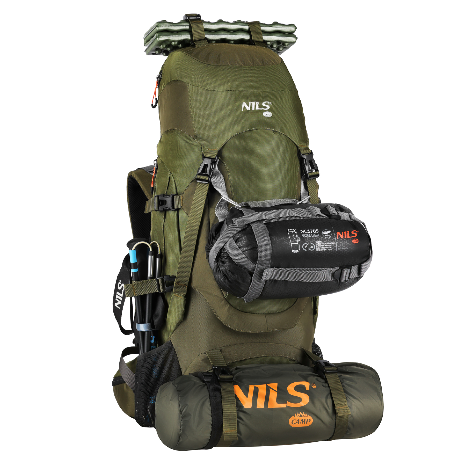 Turistický batoh NILS Camp NC1994 Ramsvik 60L