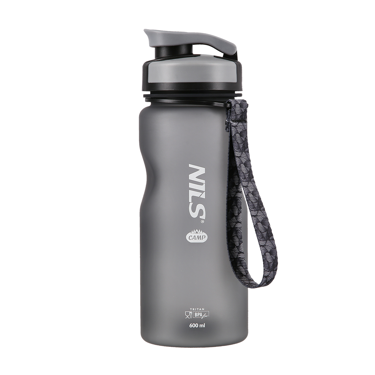 Tritanová láhev na pití NILS Camp NC1740 600 ml černá