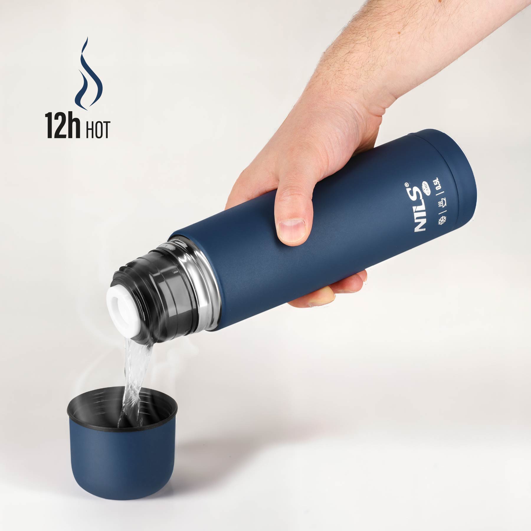 Termoska NILS Camp NC3803 modrá 500 ml