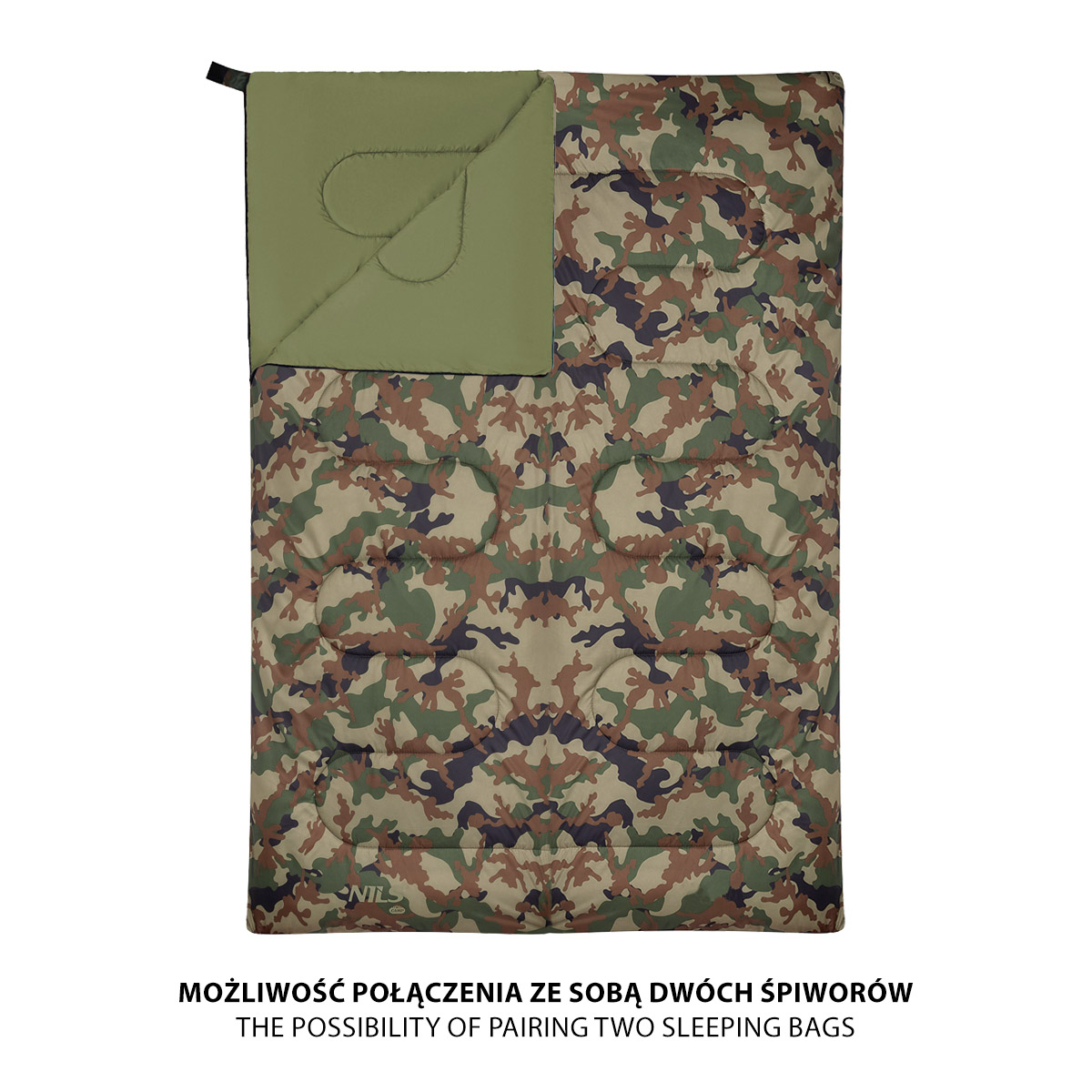 Spací pytel NILS Camp NC2002 camo