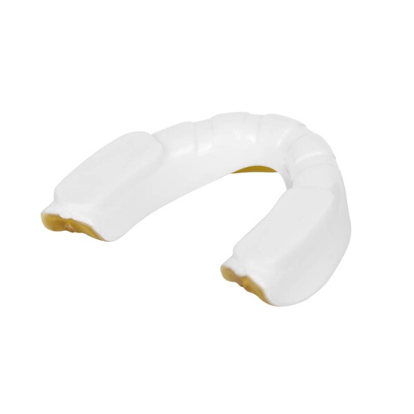 Chránič zubů DBX BUSHIDO ARM-100021 bílo-zlatý