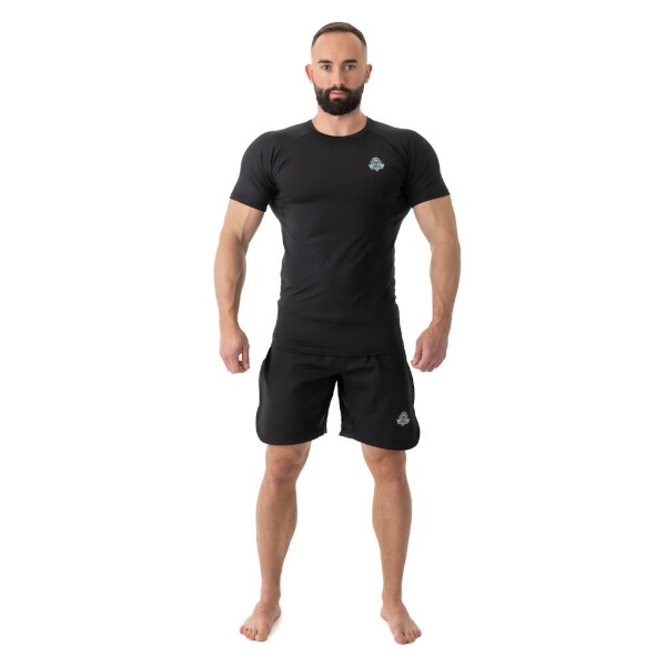 Pánské tréninkové tričko DBX BUSHIDO Rashguard RS Black