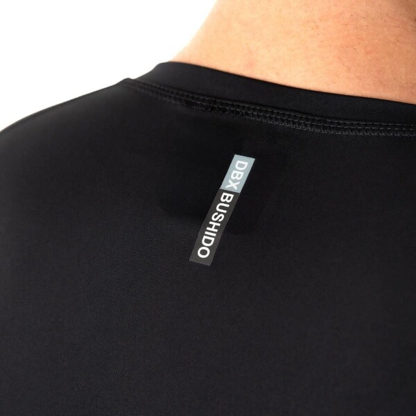 Pánské tréninkové tričko DBX BUSHIDO Rashguard RS Black