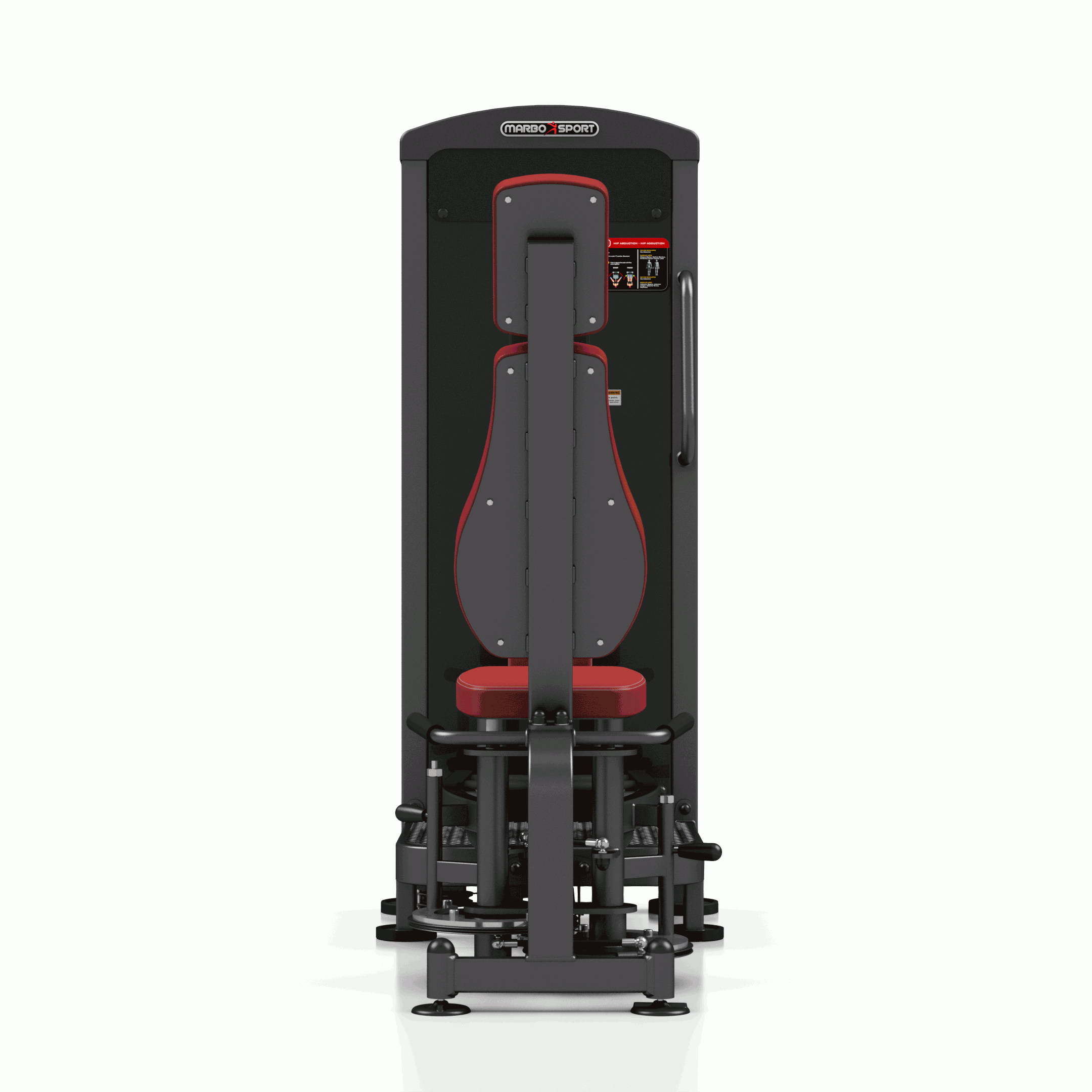 Posilňovací stroj na vnútorné a vonkajšie stehenné svaly