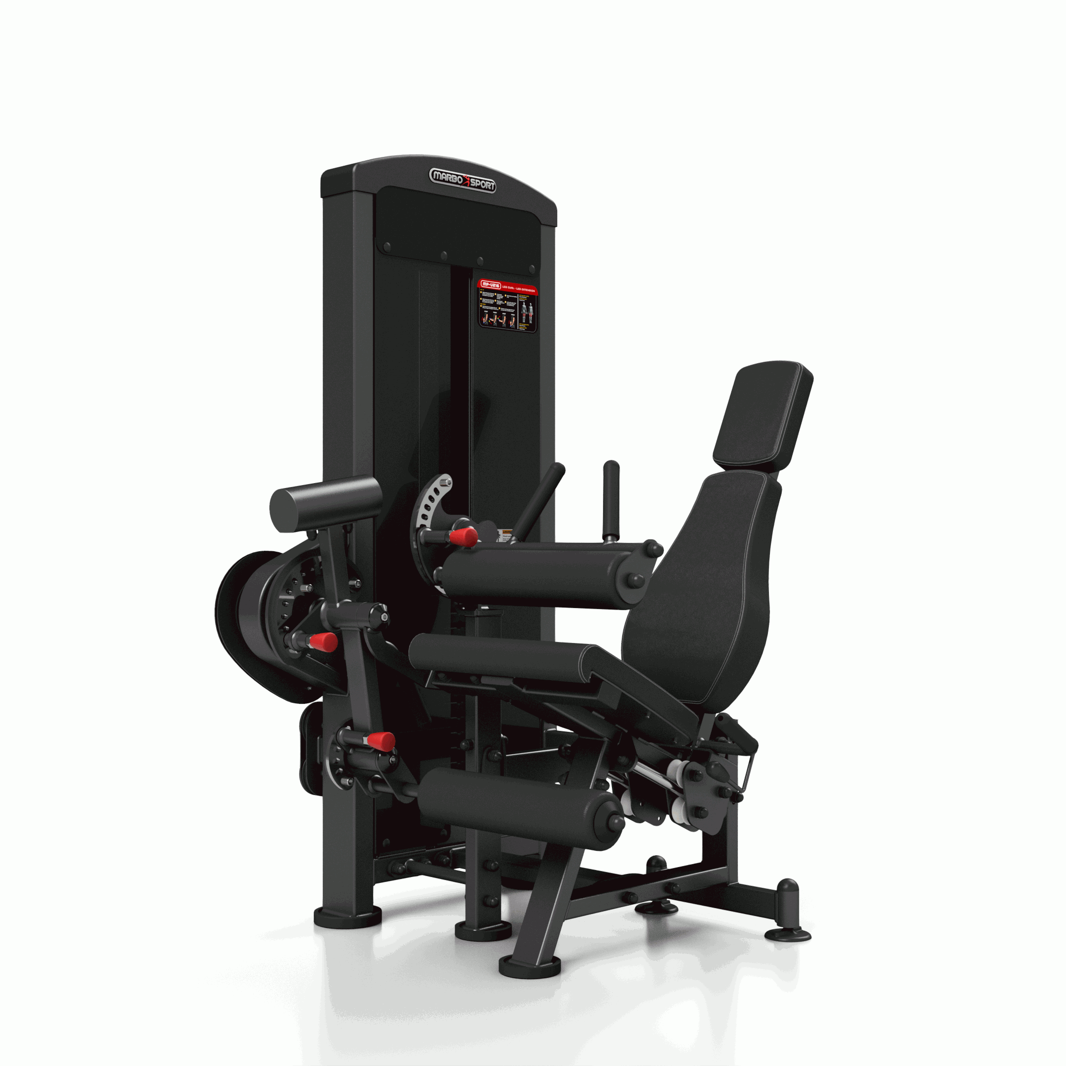 Posilňovací stroj na predkopávanie a zakopávanie v sede