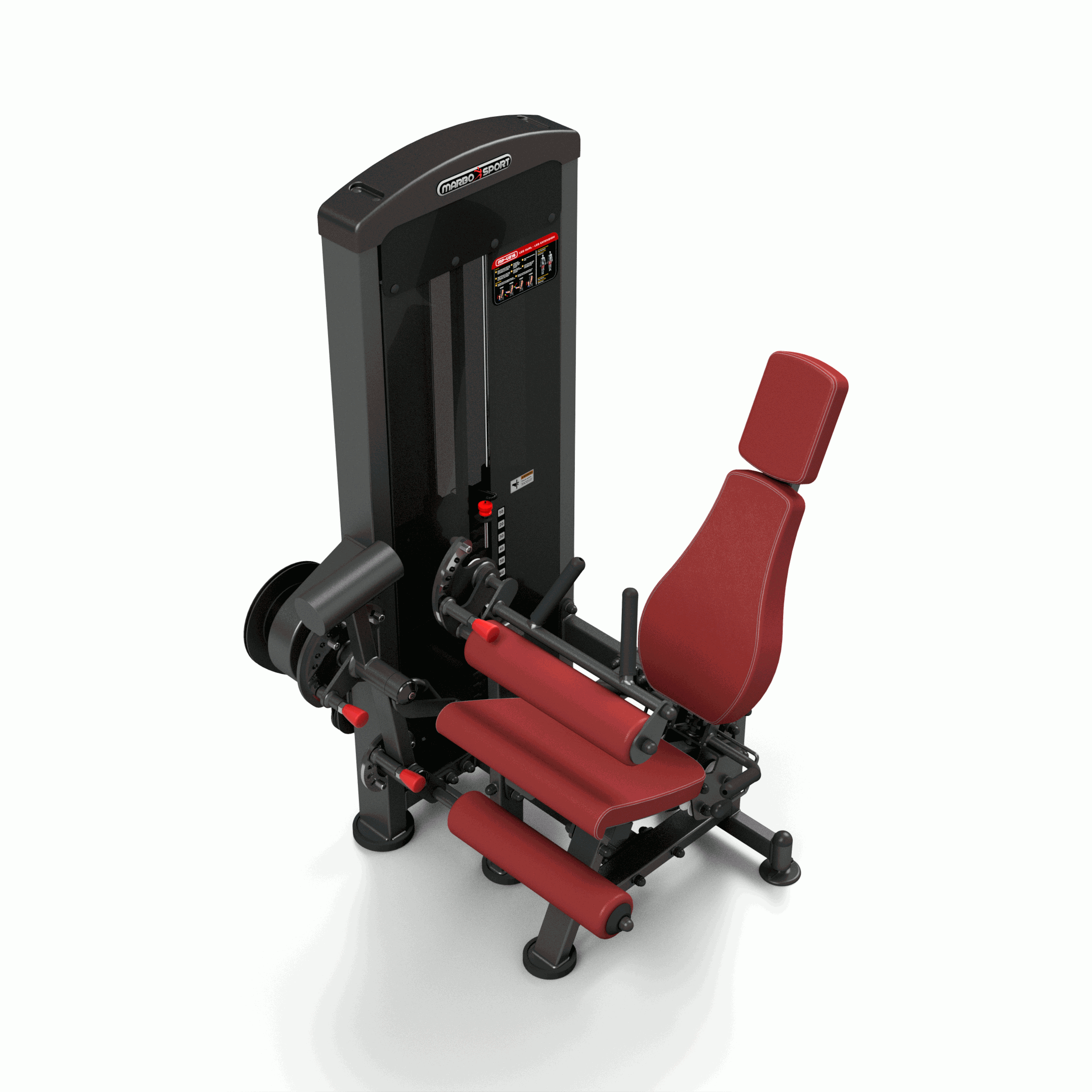 Posilňovací stroj na predkopávanie a zakopávanie v sede