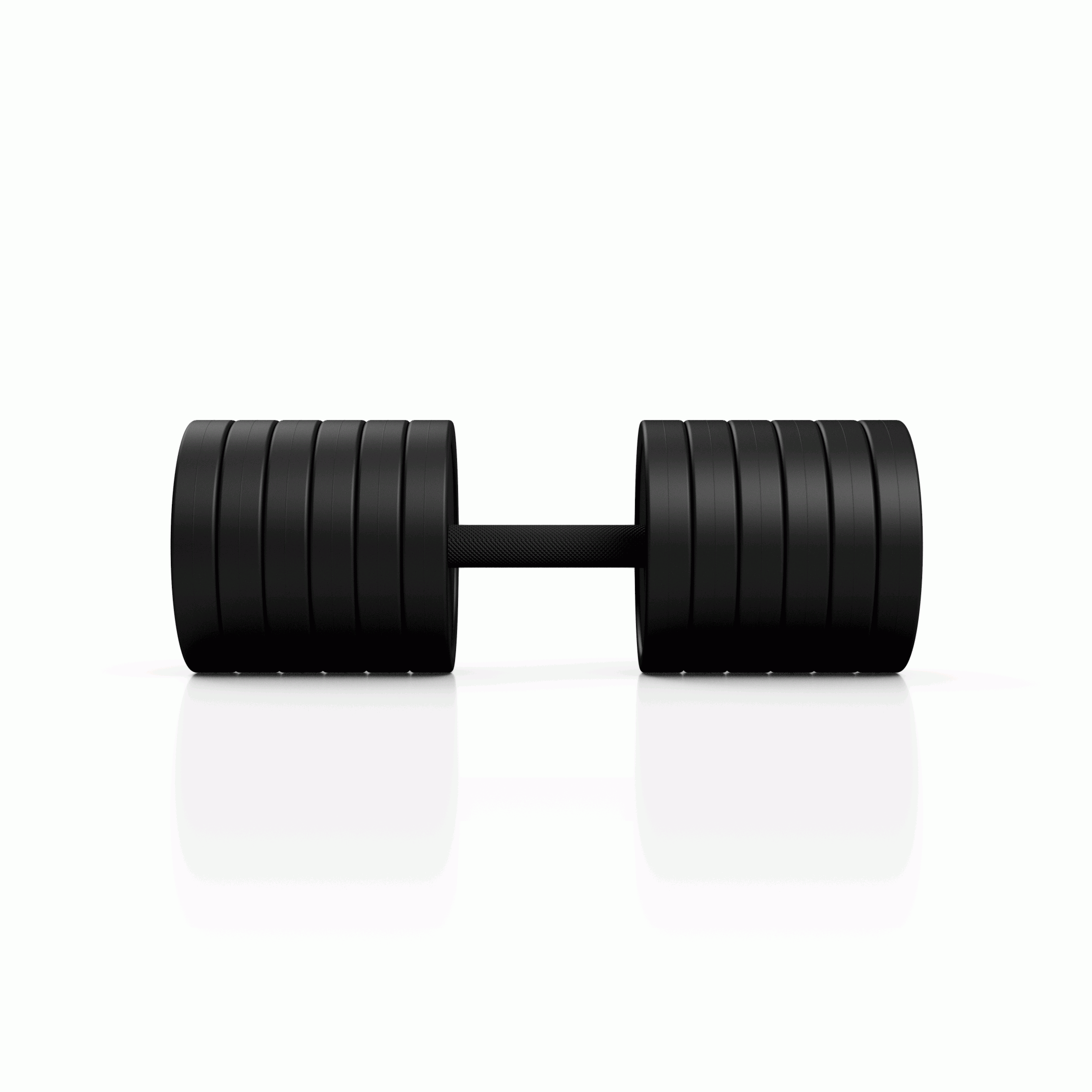 Profesionálna pogumovaná jednoručka 47,5 kg - Marbo Sport