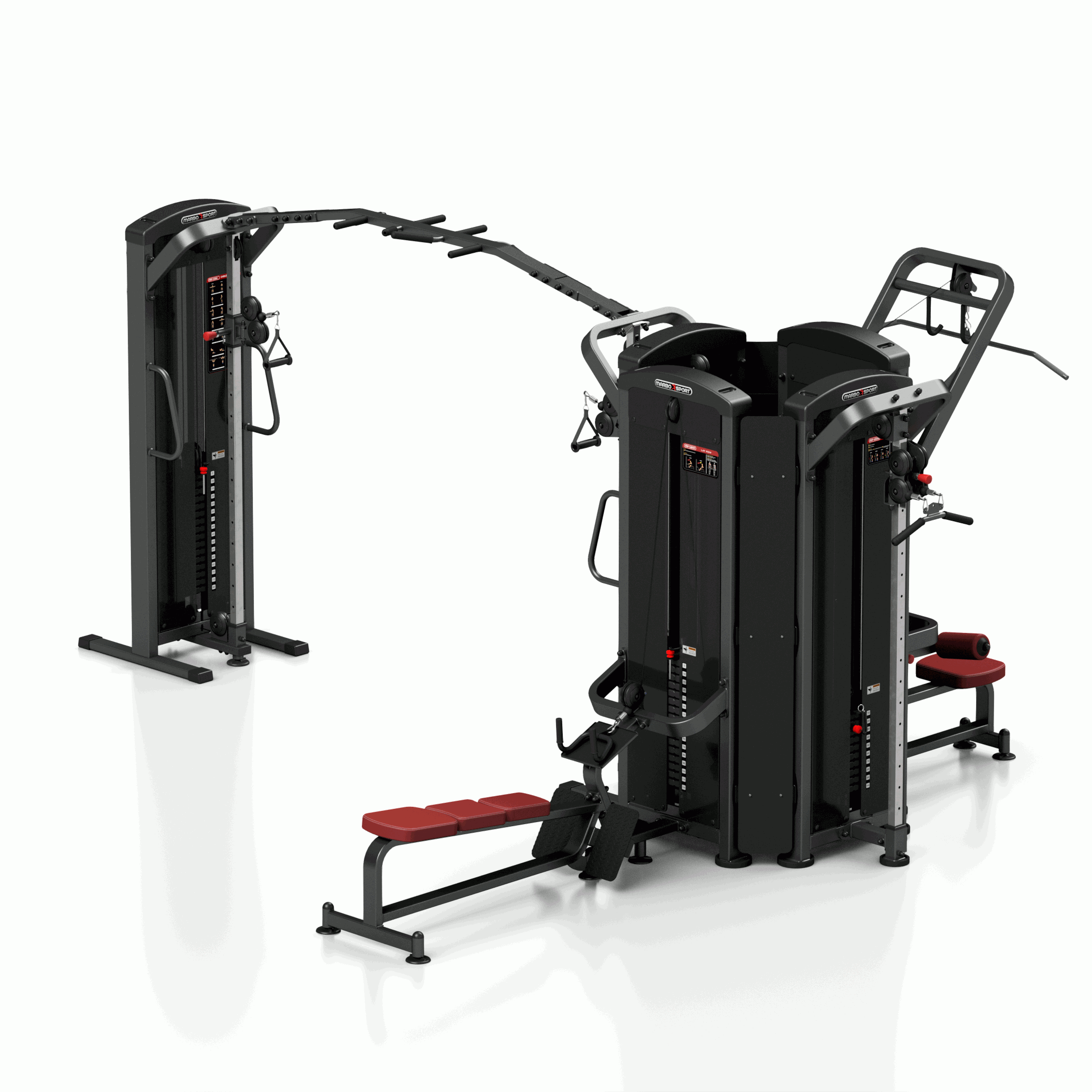 Multifunkčná posilňovacia veža Marbo Sport MP-T002