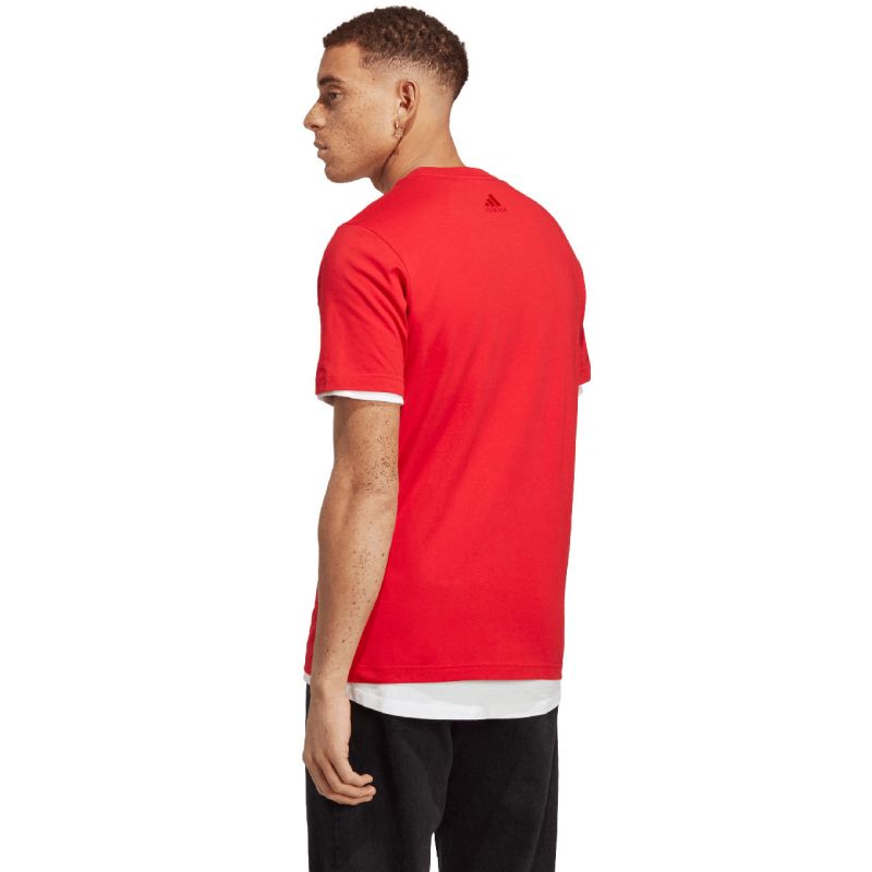 Tričko adidas Essentials Single Jersey Linear Embroidered Logo M IC9278