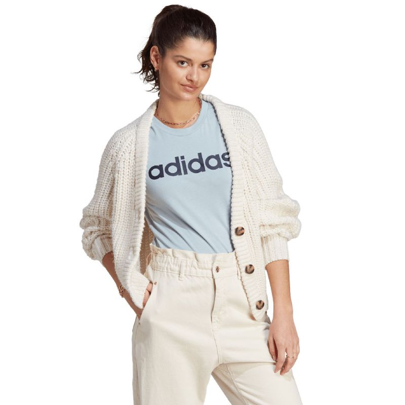 Tričko adidas Loungewear Essentials Slim Logo Tee adidas W IM2832