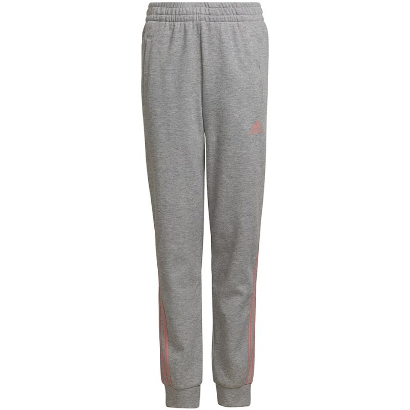 Tepláky adidas 3-Stripes Tapered Leg Jr HD4362