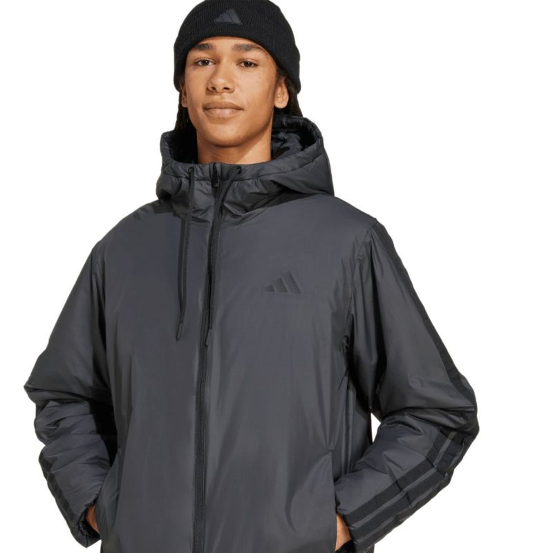 adidas Essentials Climawarm 3 Stripes Insulated Hooded M KB8149